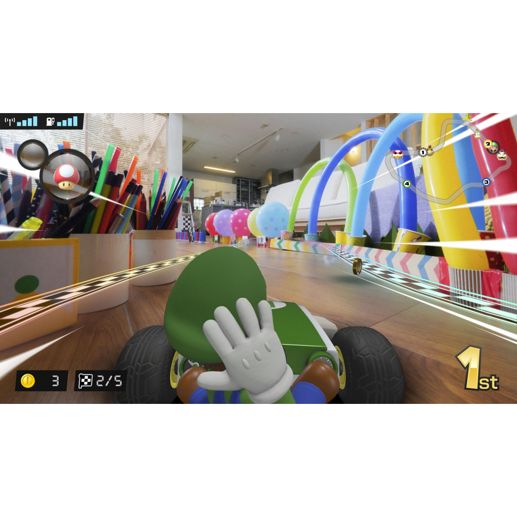 Игра Nintendo Switch Mario Kart Live: Home Circuit Luigi (45496426279) изображение 2