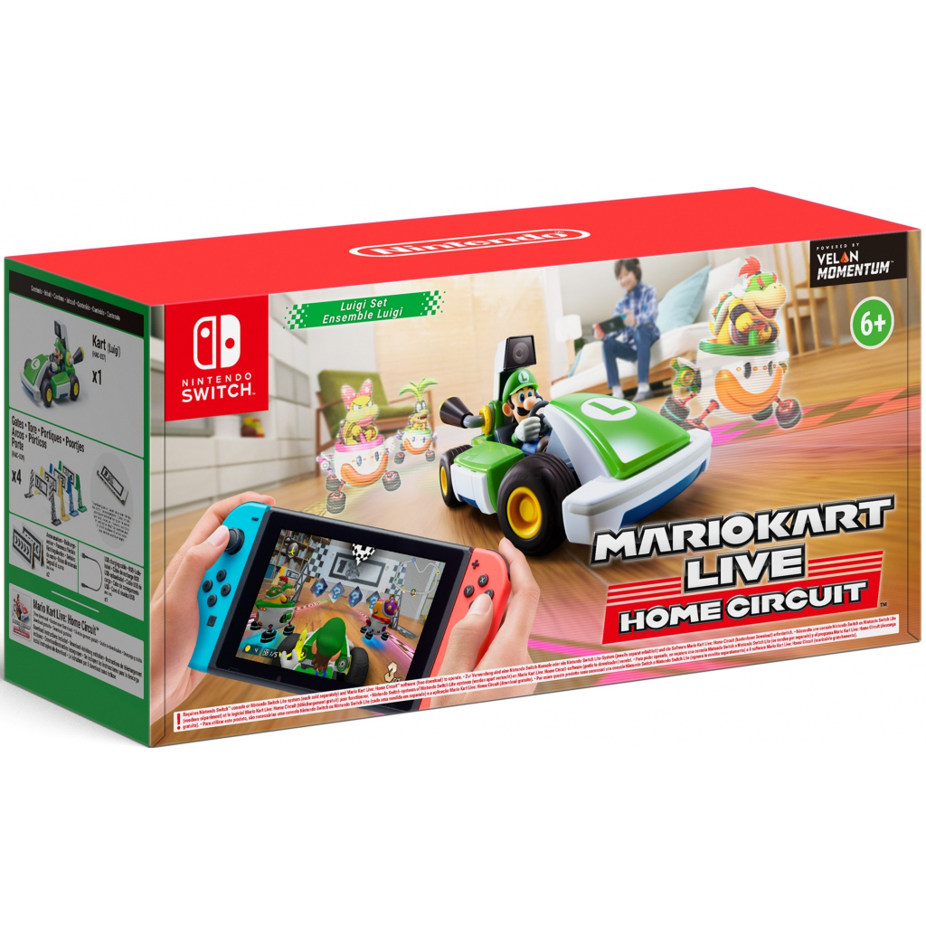 Гра Nintendo Switch Mario Kart Live: Home Circuit Luigi (45496426279)