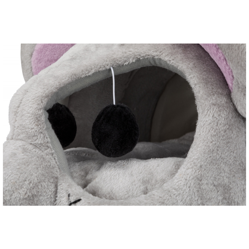 Домик для животных Trixie Lukas с дряпкой 35х33х65 см (серый) (4011905362908) изображение 3
