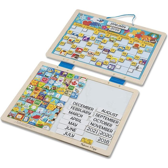 Ігровий набір Melissa&Doug Вічний магнітний календар (MD5058) зображення 3