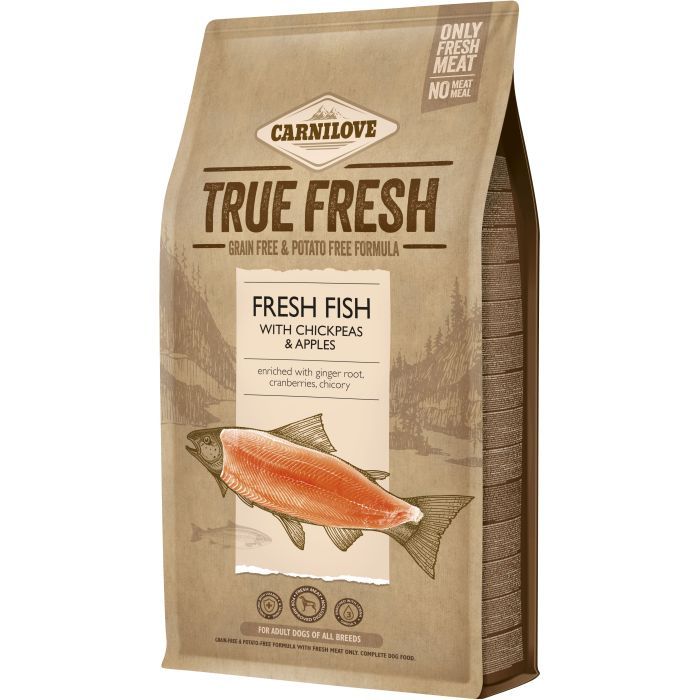 Сухий корм для собак Carnilove True Fresh FISH for Adult dogs 1.4 кг (8595602545995)