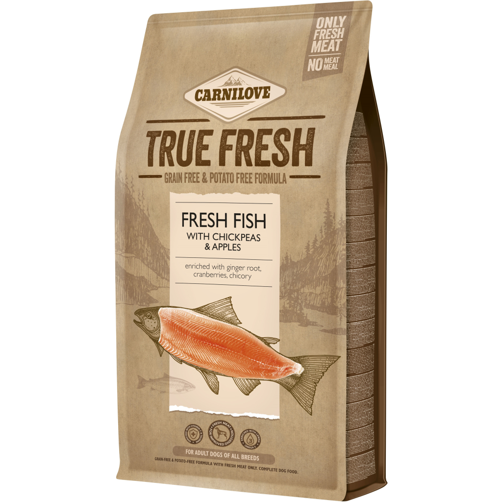 Сухий корм для собак Carnilove True Fresh FISH for Adult dogs 1.4 кг (8595602545995)