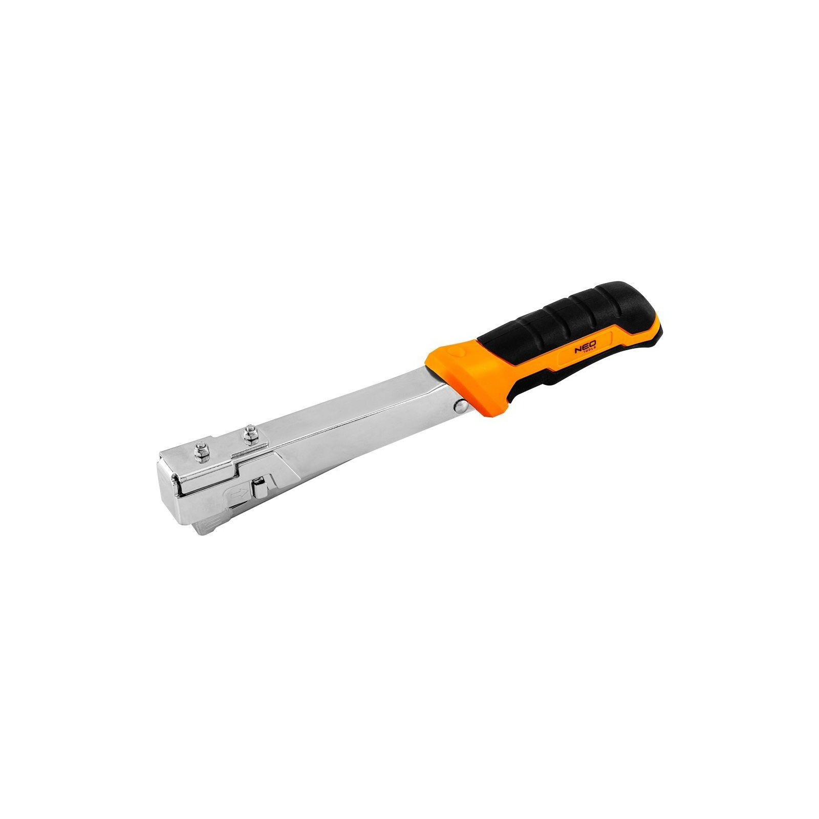 Степлер строительный Neo Tools ударный, сталь, 6-10 мм, тип скоб J/53. (16-034)