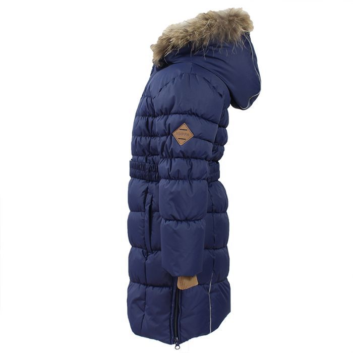 Пальто дитяче Huppa YASMINE 12020055 темно-синій 146 (4741468561127) зображення 3