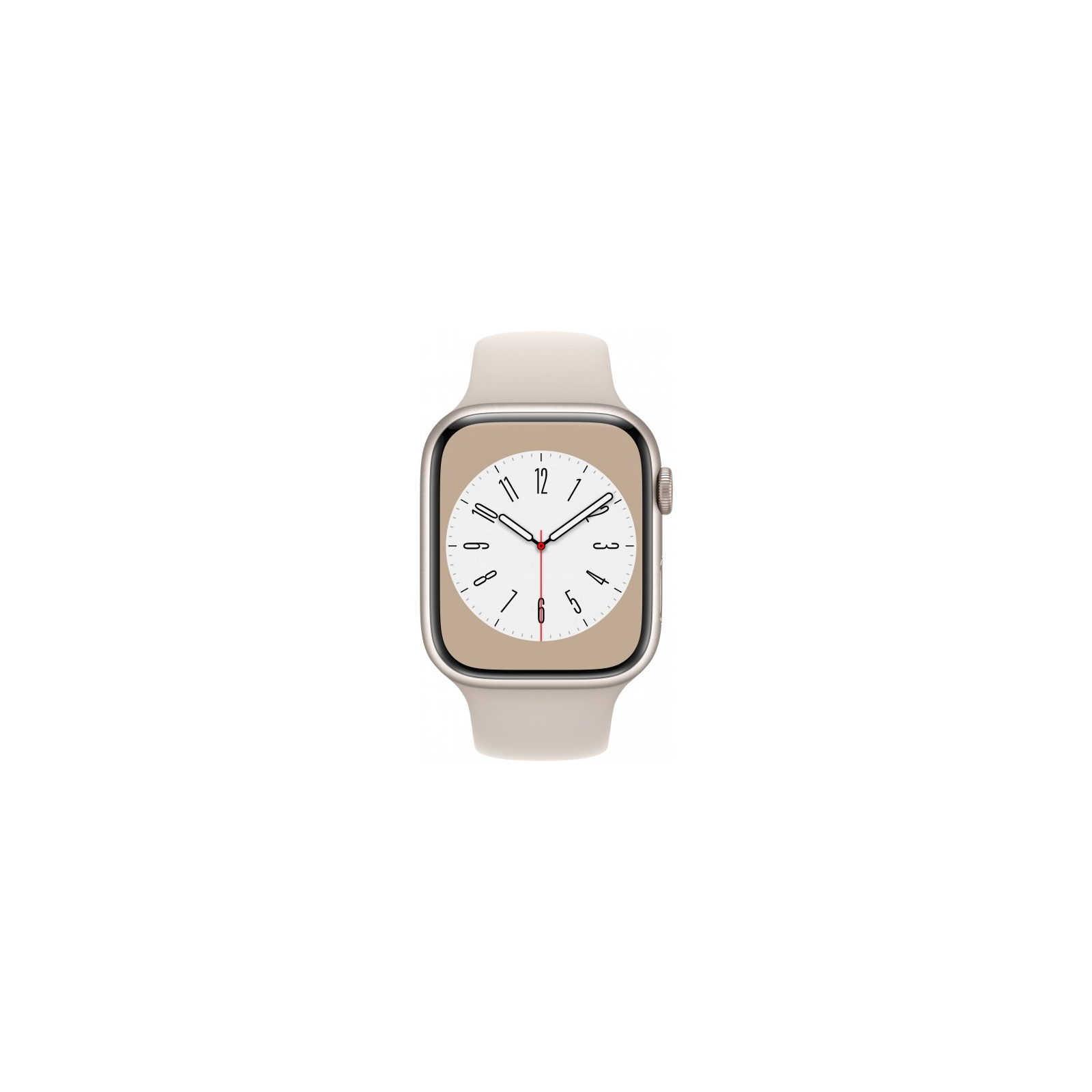 Смарт-годинник Apple Watch Series 8 GPS 45mm Midnight Aluminium Case with Midnight Sport Band - Regular (MNP13UL/A) зображення 2