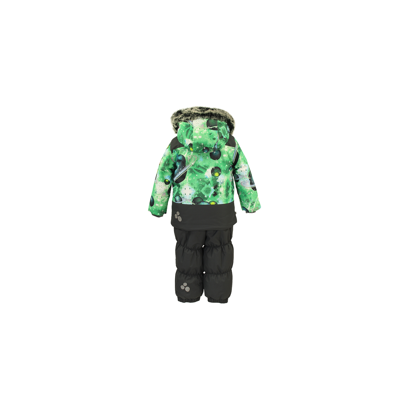 Комплект верхней одежды Huppa RUSSELL 45050030 зелений з принтом/темно-сірий 98 (4741468732015) изображение 2