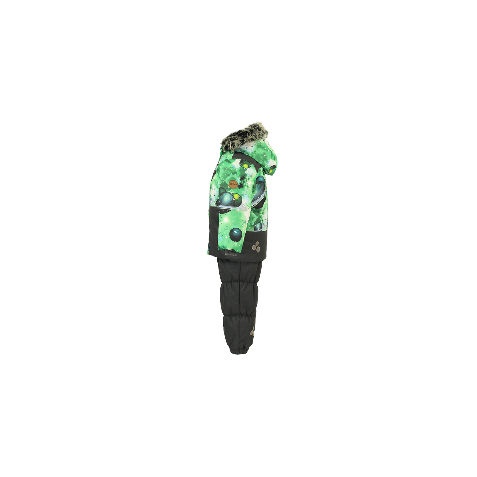 Комплект верхней одежды Huppa RUSSELL 45050030 зелений з принтом/темно-сірий 98 (4741468732015) изображение 3