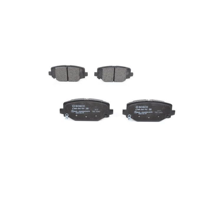 Тормозные колодки Bosch 0986494767 изображение 3