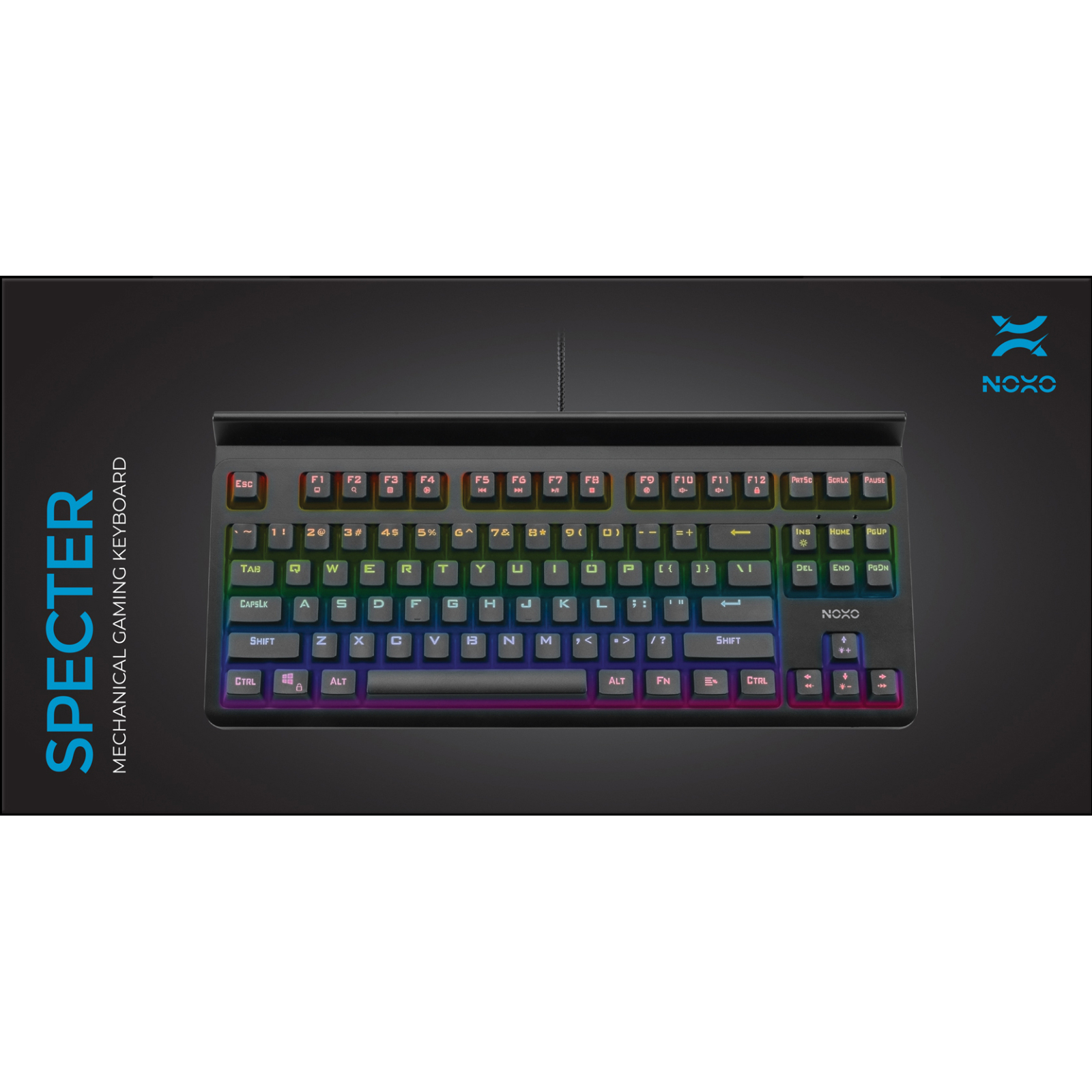 Клавіатура Noxo Specter Mechanical Blue Switches RU (4770070882108) зображення 5