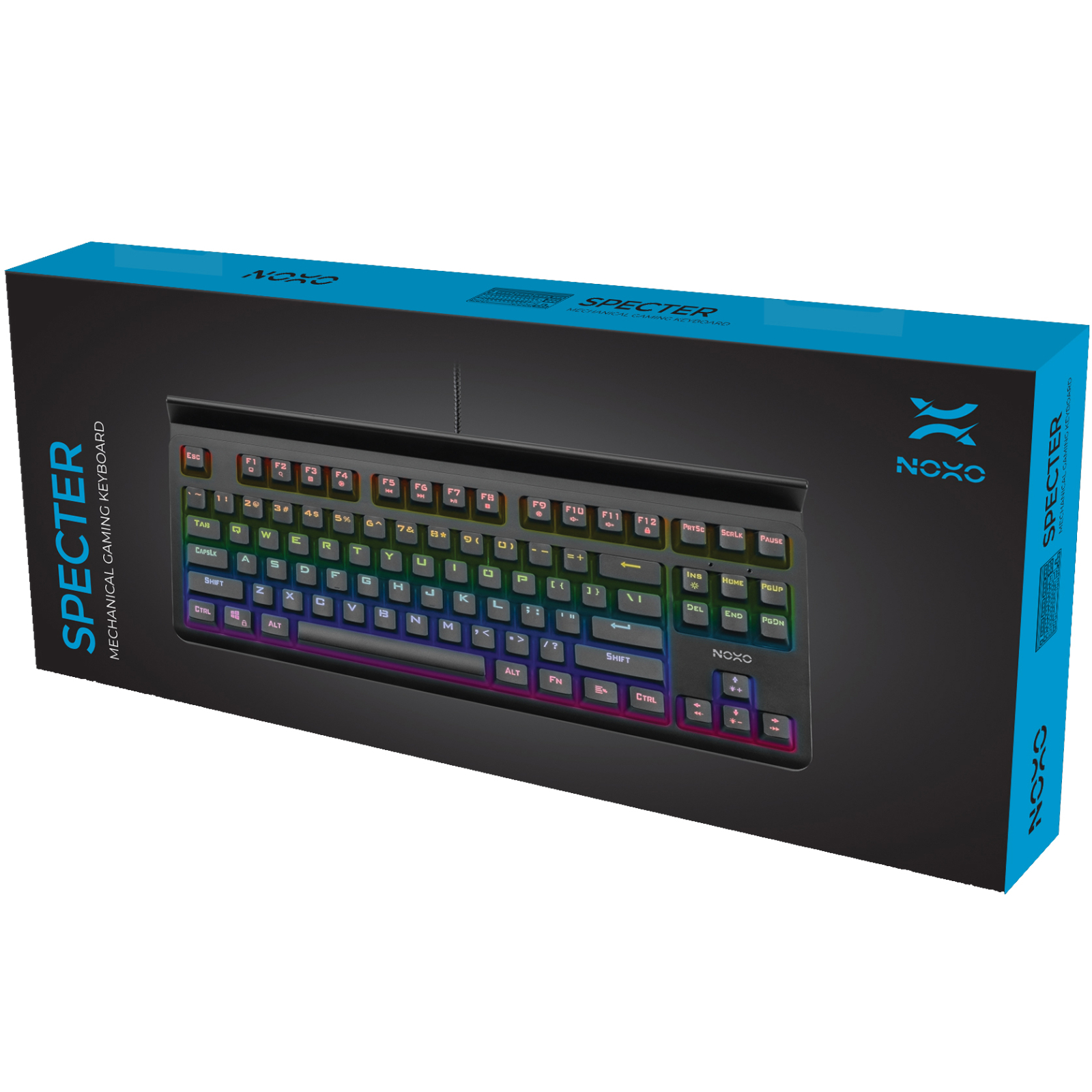 Клавіатура Noxo Specter Mechanical Blue Switches RU (4770070882108) зображення 6