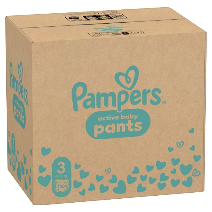 Подгузники Pampers Pants Midi Размер 3 (6-11 кг) 128 шт. (8006540069417) изображение 2