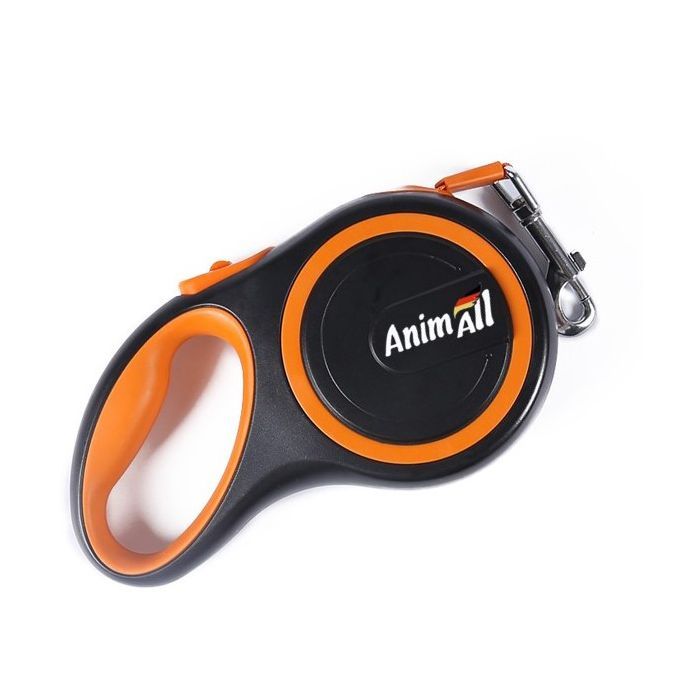 Повідець для собак AnimAll L до 50 кг 5 м (фіолетово-чорний) (2000981099275) зображення 2