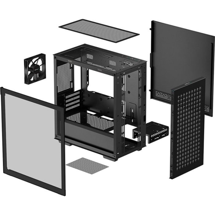 Корпус Deepcool CH370 Black (R-CH370-BKNAM1-G-1) зображення 11