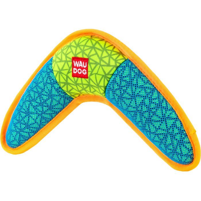 Игрушка для собак WAUDOG Fun Бумеранг 24х14 см голубая (62072) изображение 2