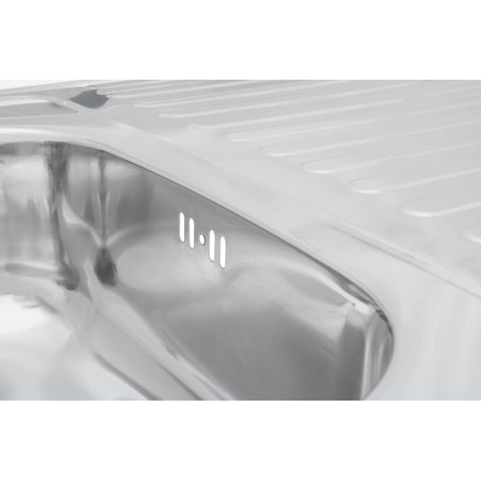 Мойка кухонная Kroner Polierte-6080L 06160 (CV022817) изображение 3