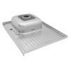 Мойка кухонная Kroner Polierte-6080L 06160 (CV022817) изображение 5