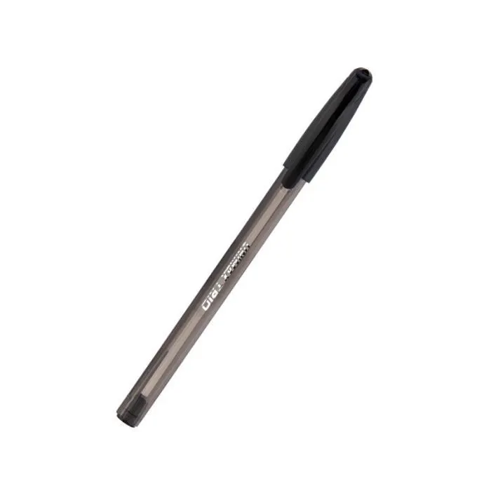 Ручка кулькова Unimax Trio, чорна (UX-104-01) зображення 2