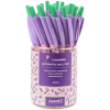 Ручка шариковая Axent автоматическая Lavender, синяя (AB1090-27-A) изображение 3
