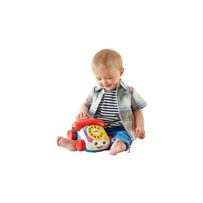 Развивающая игрушка Fisher-Price Іграшка-каталка "Веселий телефон" Fisher-Price (FGW66) изображение 3