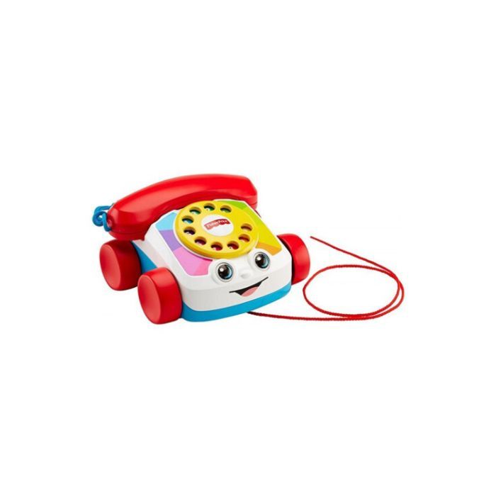 Развивающая игрушка Fisher-Price Іграшка-каталка "Веселий телефон" Fisher-Price (FGW66) изображение 4