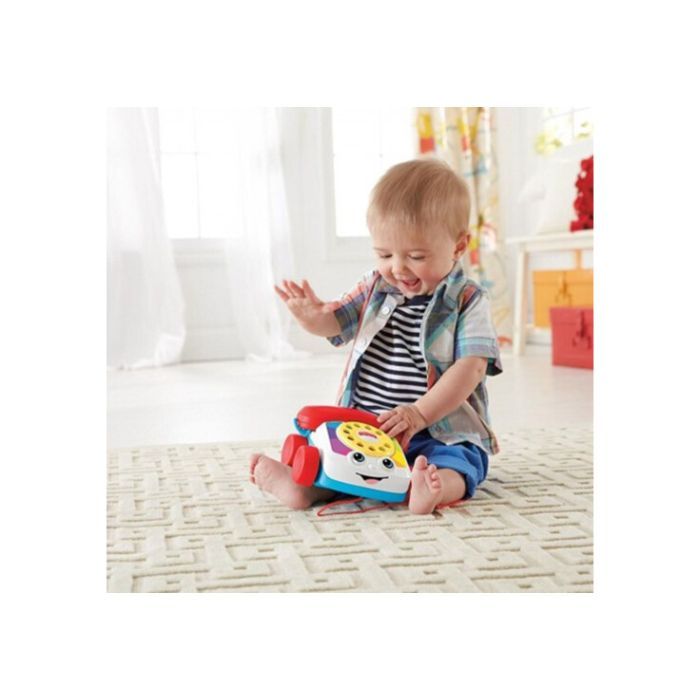 Развивающая игрушка Fisher-Price Іграшка-каталка "Веселий телефон" Fisher-Price (FGW66) изображение 6