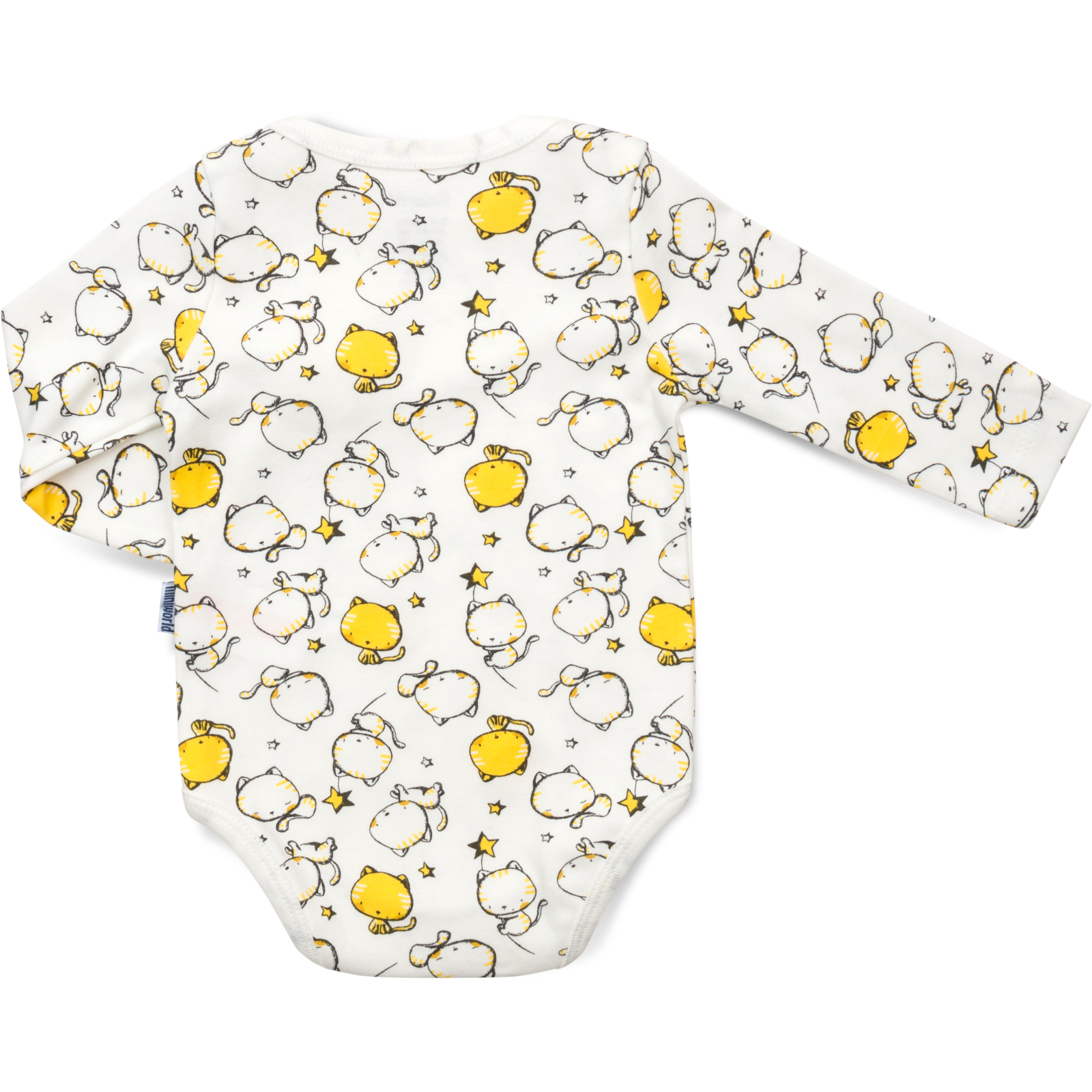 Набір дитячого одягу Miniworld з котиками (16326-62G-yellow) зображення 5