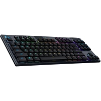 Клавиатура Logitech G915 TKL Tenkeyless Lightspeed Wireless RGB GL Clicky UA Carbon (920-009537) изображение 2