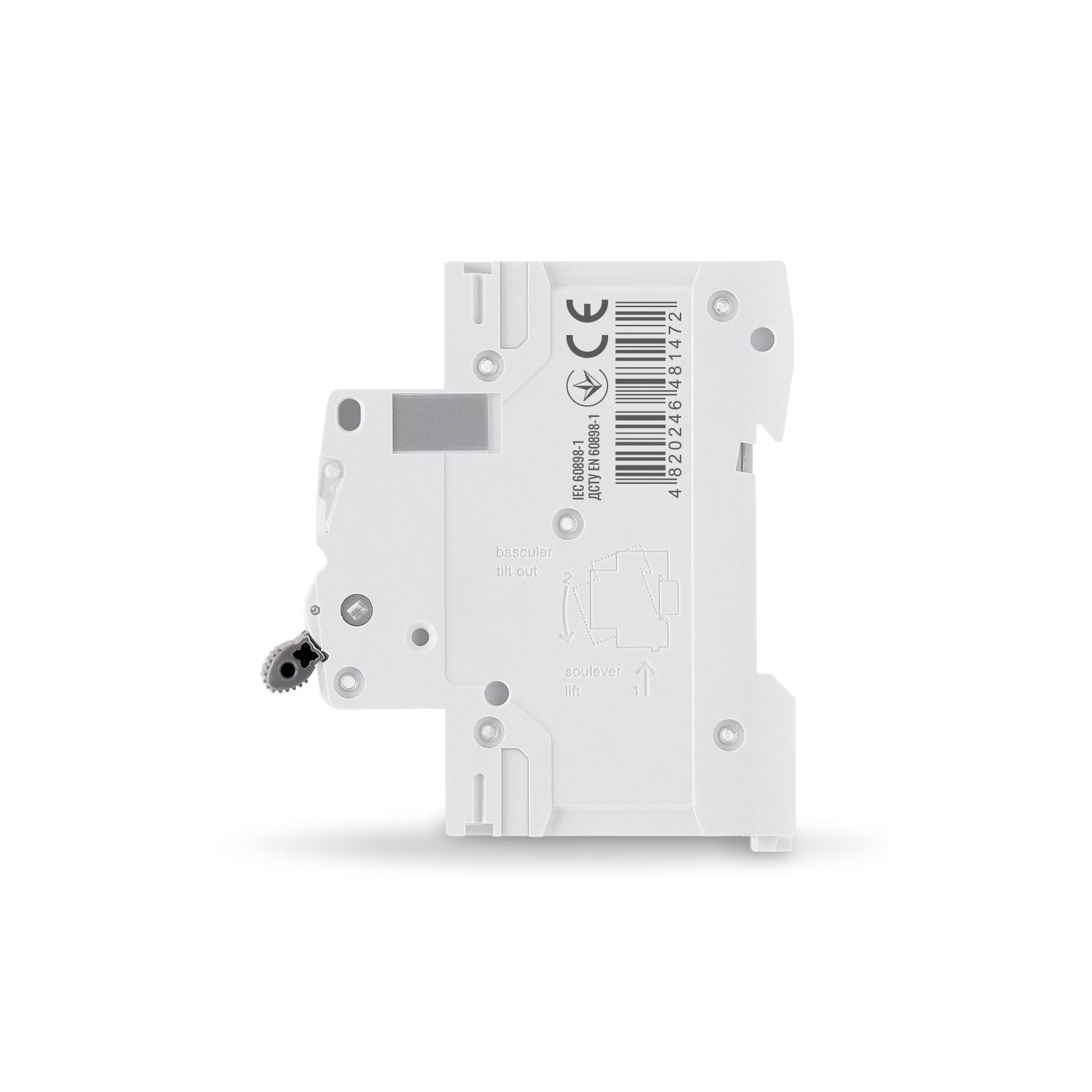 Автоматичний вимикач Videx RS6 RESIST 2п 16А 6кА С (VF-RS6-AV2C16) зображення 3