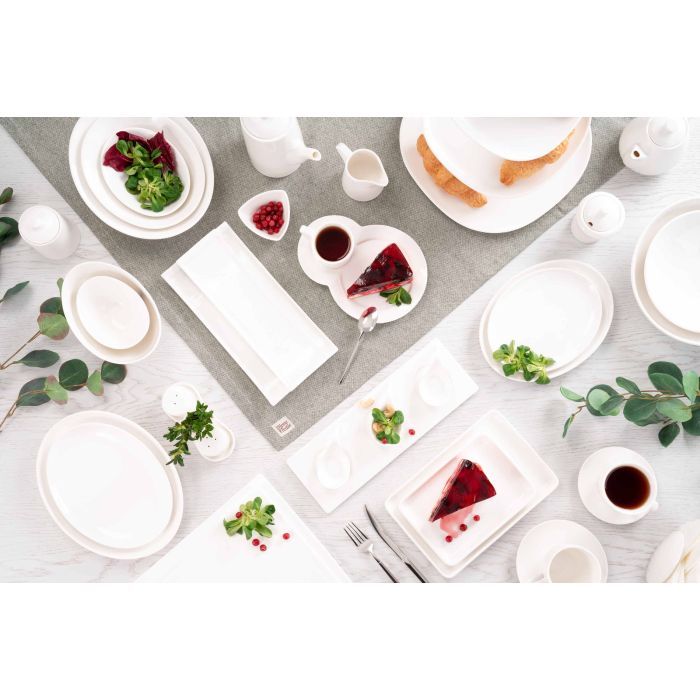 Тарелка Ardesto Imola Dessert Quadrate 23x23 см (AR3715) изображение 3