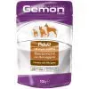 Вологий корм для собак Gemon Dog Wet шматочки з м'ясом диких тварин 100 г (8009470300629)