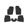 Коврик в салон EVAtech Volkswagen Polo (IV) 3-doors 2001-2009 4 поко (VW12025CGB5TL4RBB)