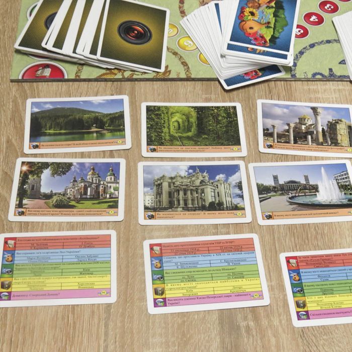 Настольная игра Artos Викторина Украина (620994) изображение 5