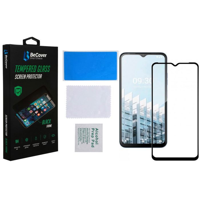 Скло захисне BeCover Tecno Pop 6 Pro (BE8) Black (708556) зображення 3