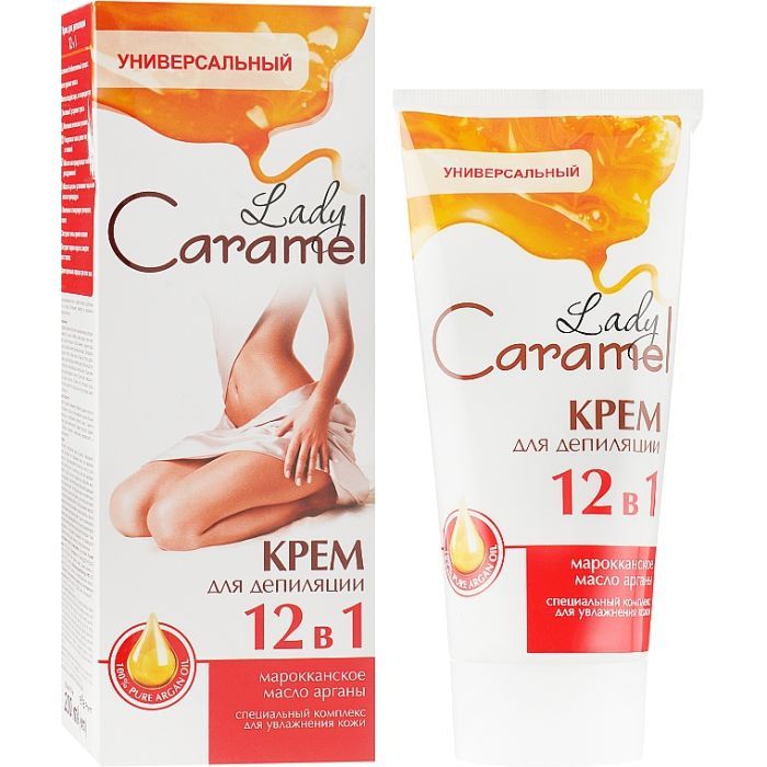 Крем для депиляции Caramel 12 в 1 Универсальный 200 мл (4823015934018)