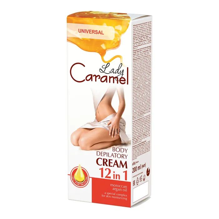 Крем для депиляции Caramel 12 в 1 Универсальный 200 мл (4823015934018)