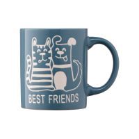 Чашка Ardesto Best friends 330 мл Blue (AR3471BL) изображение 4