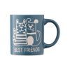 Чашка Ardesto Best friends 330 мл Blue (AR3471BL) изображение 4