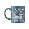 Чашка Ardesto Best friends 330 мл Blue (AR3471BL) изображение 5