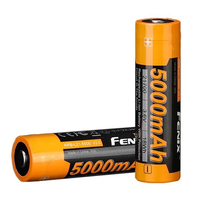 Аккумулятор Fenix 21700 V2.0 (ARB-L21-5000V20) изображение 3