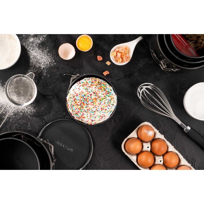 Форма для выпечки Ardesto Gemini Easter Cake Round Detachable 14 x 12 см (AR2506G) изображение 3