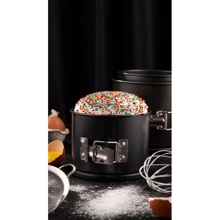Форма для выпечки Ardesto Gemini Easter Cake Round Detachable 14 x 12 см (AR2506G) изображение 7