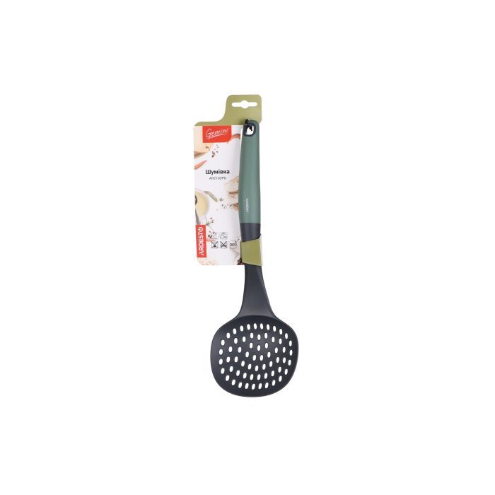 Шумовка Ardesto Gemini Grey/Green (AR2102PG) изображение 2