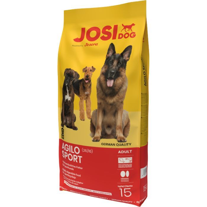 Сухой корм для собак Josera JosiDog Agilo Sport Adult 15 кг (4032254770657)