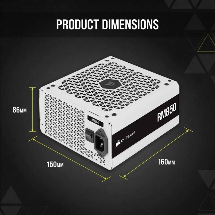 Блок живлення Corsair 850W RM850 White (CP-9020232-EU) зображення 8