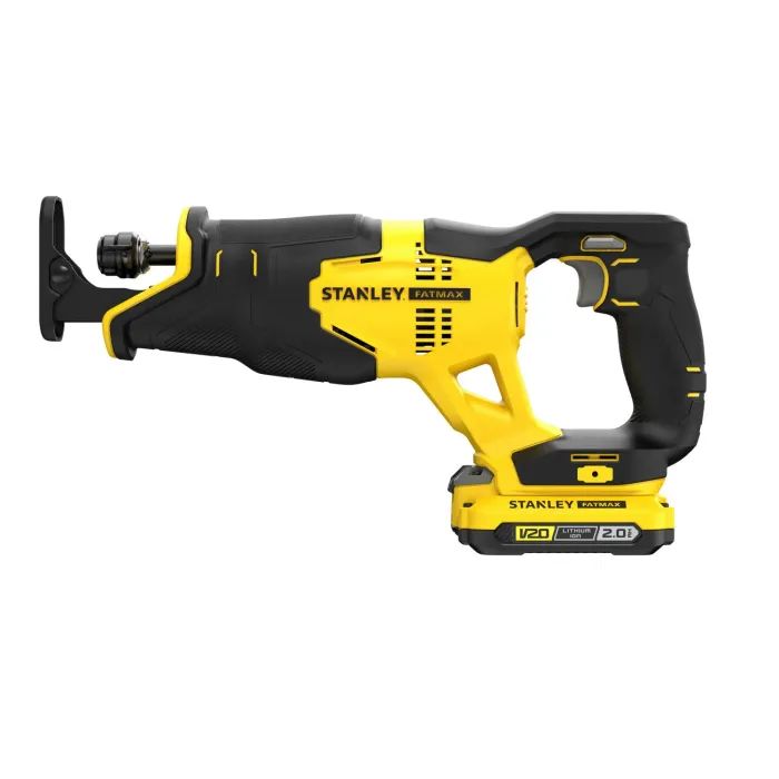 Сабельная пила Stanley FatMax,18V(V20)Li-Ion, 2x2Ah, 3.000 ход/мин, 4,85кг (SFMCS300D2K) изображение 2