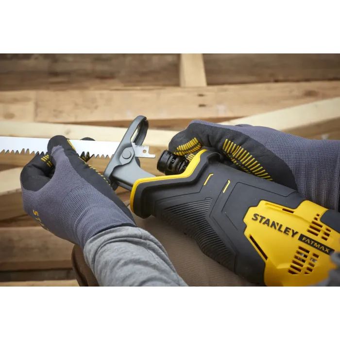 Сабельная пила Stanley FatMax,18V(V20)Li-Ion, 2x2Ah, 3.000 ход/мин, 4,85кг (SFMCS300D2K) изображение 6