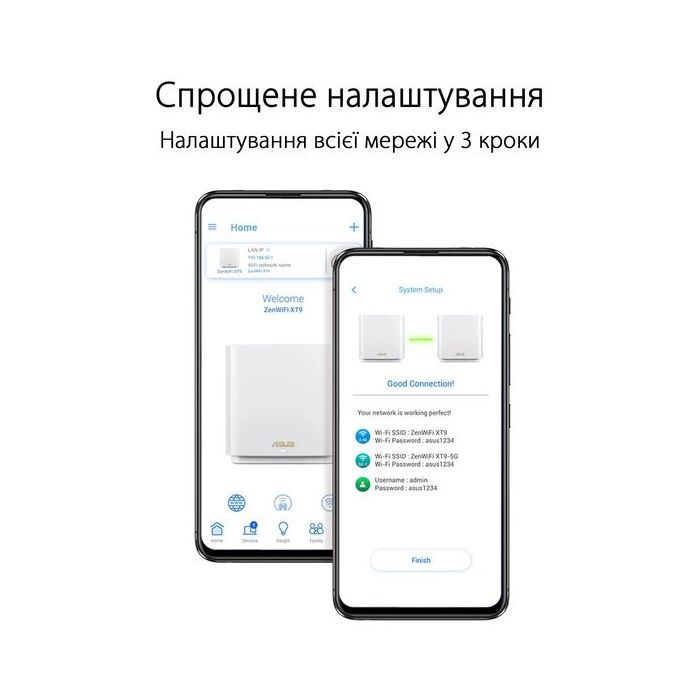 Маршрутизатор ASUS ZenWiFi XT9 1PK (90IG0740-MO3B60) изображение 4