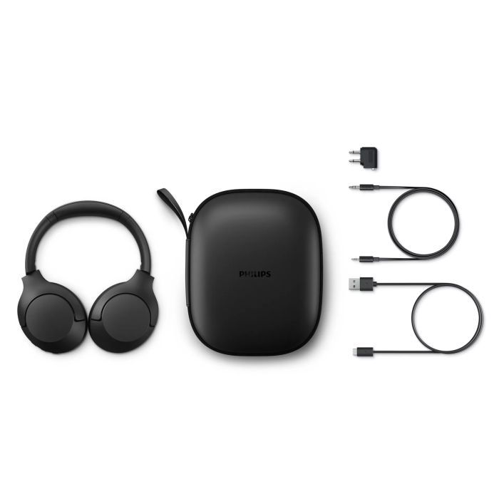 Навушники Philips TAH8506 Over-ear ANC Hi-Res Wireless Mic Black (TAH8506BK/00) зображення 8