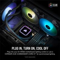 Система жидкостного охлаждения Corsair iCUE H100x RGB Elite (CW-9060065-WW2) изображение 11