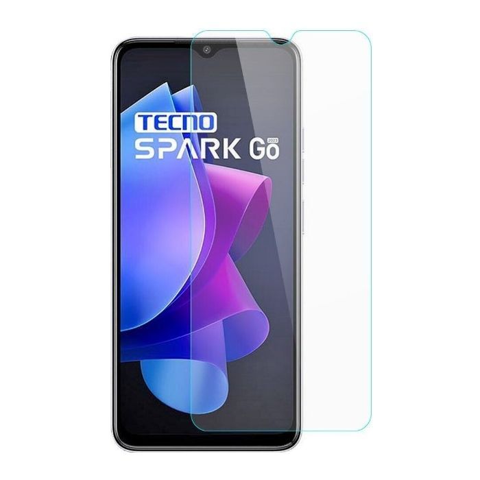 Скло захисне BeCover Tecno Spark Go 2023 (BF7) 3D Crystal Clear Glass (709263) зображення 2